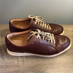 Mens Cole Haan 10M Leather Lace Up Shoes